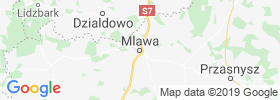 Mlawa map
